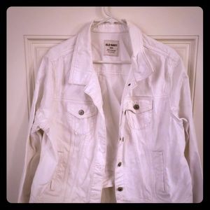 White Jean Jacket